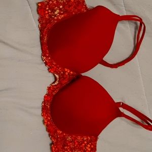 NO BOUNDARIES BURNT ORANGE BRA SIZE 38D